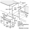 Bosch HBA534EB3 Home Connect vstavaný rúra
