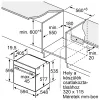 Bosch HBG7741W1 Home Connect vstavaný rúra