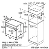 Bosch HBG7784B1 Home Connect vstavaný rúra