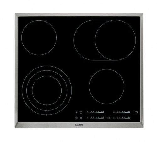 AEG HK365407XB Beépíthető kerámia főzőlap  Fekete + inox