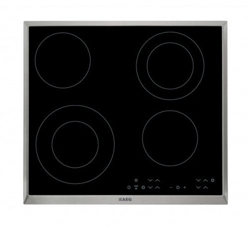 AEG HK634021XB Beépíthető kerámia főzőlap Fekete + inox