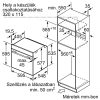 BOSCH HMG6764S1 Serie|8 Beépíthető sütő mikrohullám funkcióval | Nemesacél