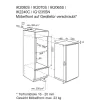 Electrolux IK2080SR Beépíthető Hűtő 167L