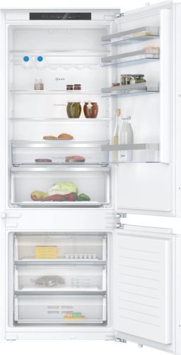 NEFF KB7962FE0 N50 Beépíthető kombinált alulfagyasztós hűtőszekrény | NoFrost | 284/98 l | 193.5 cm magas | 70.8 cm széles