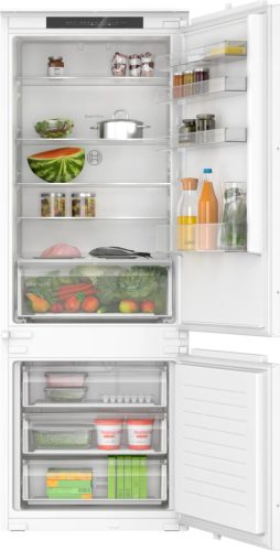BOSCH KBN96NSE0 Serie|2 XXL Beépíthető kombinált alulfagyasztós hűtőszekrény