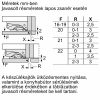 BOSCH KIN86ADB0 Serie|6 Beépíthető kombinált alulfagyasztós hűtőszekrény
