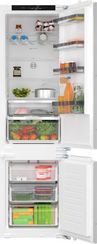 BOSCH KIN96VFD0 Serie|4 Beépíthető kombinált alulfagyasztós hűtőszekrény
