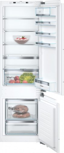 BOSCH KIS87AFE0 Serie|6 Beépíthető kombinált alulfagyasztós hűtőszekrény