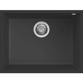 ELLECI - drez Quadra 110 UM G40 Nero pod pracovnú dosku