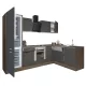 Yorki 280 sarok konyhabútor alsó sütős, alulfagyasztós hűtős kivitelben