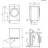 AEG LWR85865O UniversalDose mosó-szárítógép 