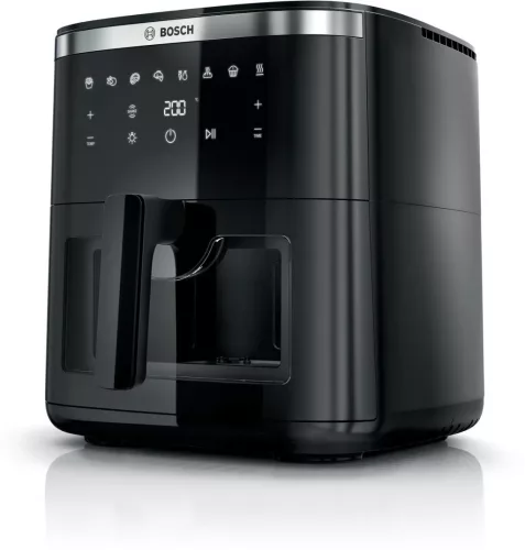 Bosch MAF671B0 Serie 6 Čierna Air Fryer 7.2L Kapacitással