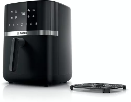 Bosch MAFS2462B Serie 4 Čierna Air Fryer Dupla Fűtőszállal