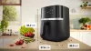 Bosch MAFS2462B Serie 4 Čierna Air Fryer Dupla Fűtőszállal