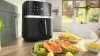 Bosch MAFS2462B Serie 4 Čierna Air Fryer Dupla Fűtőszállal