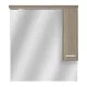 Nerva 85 cm-es tükrös felsőszekrény, Rauna szil