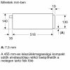 NEFF N24HA11N1 N 70 Beépíthető melegen tartó fiók | Nemesacél