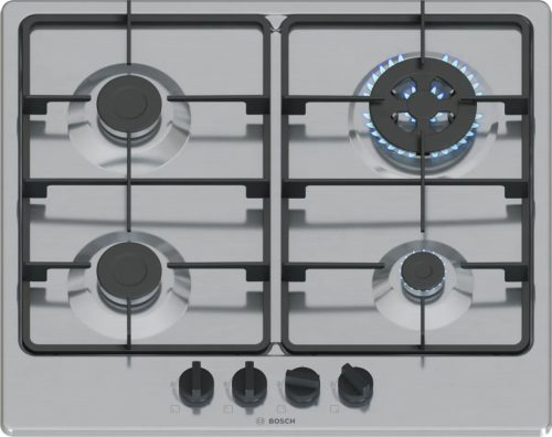 BOSCH PGH6B5K60 Serie|4 Beépíthető gázfőzőlap | 60 cm | Nemesacél