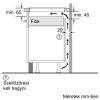 BOSCH PIF645HB1E Serie|6 Beépíthető indukciós főzőlap | 60cm | Fekete