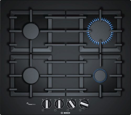 BOSCH PPP6A6B90 Serie|6 Beépíthető gázfőzőlap | 60 cm | Fekete
