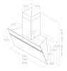 Elica - Páraelszívó STRIPE BL/A/60/LX - A készlet erejéig rendelhető!