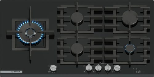 BOSCH PRS9A6H40 Serie|8 Beépíthető gázfőzőlap Fekete | 90 cm