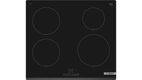 BOSCH PUE63RBB5E Serie|4 Beépíthető indukciós főzőlap | 60cm | Fekete