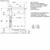 BOSCH PVQ811H26E Serie|6 Beépíthető indukciós főzőlap, beépített elszívóval | 80cm | Fekete