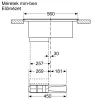 Bosch PVS611B16E Home Connect vstavaný indukčná varná doska