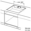 BOSCH PXV975DV1E Serie|8 Beépíthető indukciós főzőlap | 90cm | Fekete