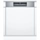 BOSCH SMI6ECS51E Serie|6 Beépíthető kezelőpaneles mosogatógép | 60 cm