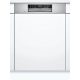 BOSCH SMI6ECS57E Serie|6 Beépíthető kezelőpaneles mosogatógép | 60 cm