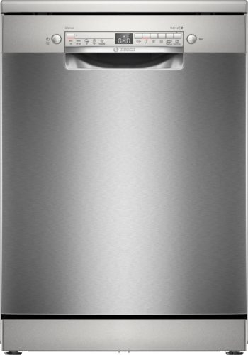 BOSCH SMS2HVI02E Serie|2 Szabadonálló mosogatógép | Silver-inox | 60 cm