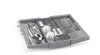 Bosch SMS2HVI02E Serie 2 Nerez Okos Umývačka riadu Home Connect Funkcióval
