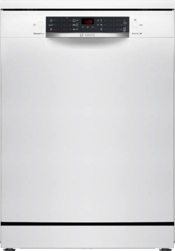 BOSCH SMS46KW02E Serie|4 Szabadonálló mosogatógép | Fehér | 60 cm