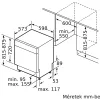 Bosch SMU4EVS08E Home Connect umývačka riadu