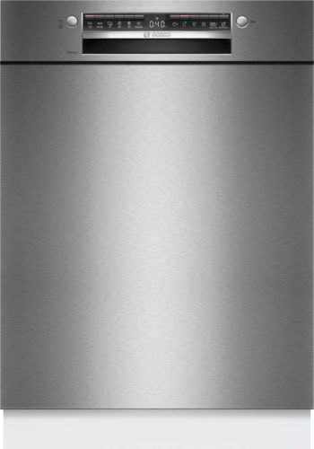 BOSCH SMU4HVS00E Serie|4 Pult alá beépíthető mosogatógép | Nemesacél | 60 cm