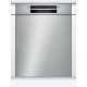 BOSCH SMU4HVS31E Serie|4 Pult alá beépíthető mosogatógép | Nemesacél | 60 cm