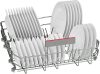 BOSCH SMU4HVS31E Serie|4 Pult alá beépíthető mosogatógép | Nemesacél | 60 cm