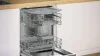 Bosch SMV4HVX02E Serie 4 Plne zabudovateľná umývačka riadu
