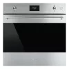 SMEG KOMBINÁLT SÜTŐ, GŐZFUNKCIÓVAL, Classica design, Galileo, 60 cm, CS LCD, inox