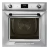 SMEG PIROLITIKUS HŐLÉGKEVERÉSES SÜTŐ, Victoria design, Galileo, 60 cm, ES LCD, inox