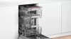 Bosch SPH4EMX28E Serie 4 Keskeny Vstavaný Umývačka riadu VarioHinge