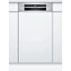 BOSCH SPI4HMS61E Serie|4 Beépíthető kezelőpaneles mosogatógép | 45 cm