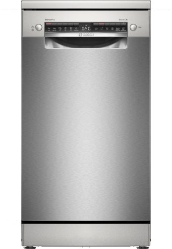 BOSCH SPS4HMI49E Serie|4 Szabadonálló mosogatógép | Silver-inox | 45 cm