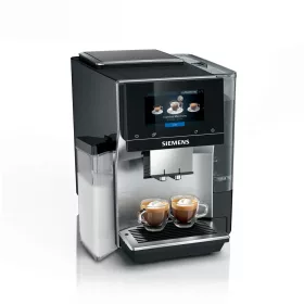   SIEMENS TQ717R03 Teljesen automata kávéfőző | EQ700 | Nerezová oceľ/Čierna | Kivehető víztartály | 19 bar