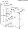 AEG TSF5O121ES Beépíthető hűtőszekrény | CoolMatic | 188 l | 122.5 cm magas | 54,8 cm széles