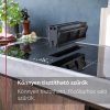 NEFF V56NBS1L0 N 50 Beépíthető indukciós főzőlap beépített elszívóval | Touch Control | Combi Induction | 60 cm | Fekete