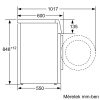 BOSCH WAN24165BY Serie|4 Elöltöltős mosógép  