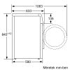 BOSCH WAN28266BY Serie|4 Elöltöltős mosógép 